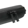 1pc Black Pencil Holder Pen Case EVA Hard Shell Stylus Earphone Pouch Stationery Cover Box Makeup Storage Bag Office Use