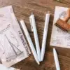 5pcs Minimalist Mechanical Pencils, 0.5mm Lead
