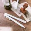 5pcs Minimalist Mechanical Pencils, 0.5mm Lead