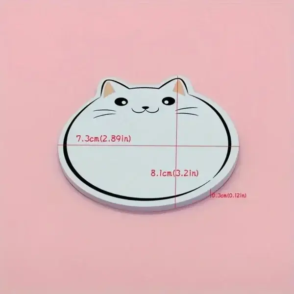 2aae362d-d2eb-4222-80a4-f5836afdfba2.webp 5 Pack Cartoon Kitty Sticky Notes