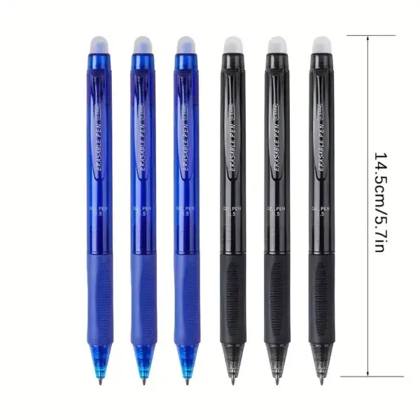 8pcs/set Creative Large Capacity Erasable Pen Set 0.5mm