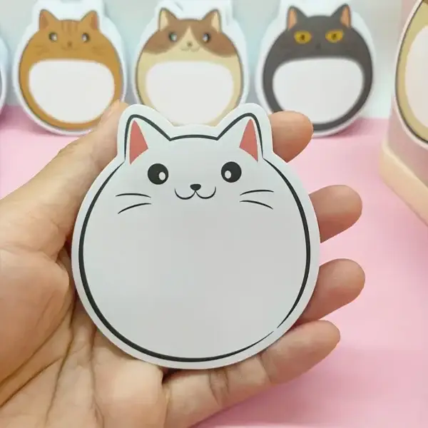55fd0923-05be-4ec3-800c-ca86ab775b46.webp 5 Pack Cartoon Kitty Sticky Notes