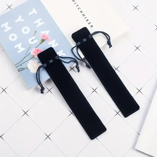 50 Pack Double-Sided Velvet Pencil Cases