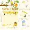 9pcs Bee Themed Sticky Note Pads