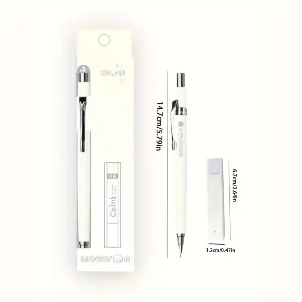 b95d18b6-f8ee-4a18-80c8-d682da2d886c.webp HB 0.5mm Macaron Color Mechanical Pencil Set with Extra Lead