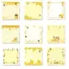 9pcs Bee Themed Sticky Note Pads