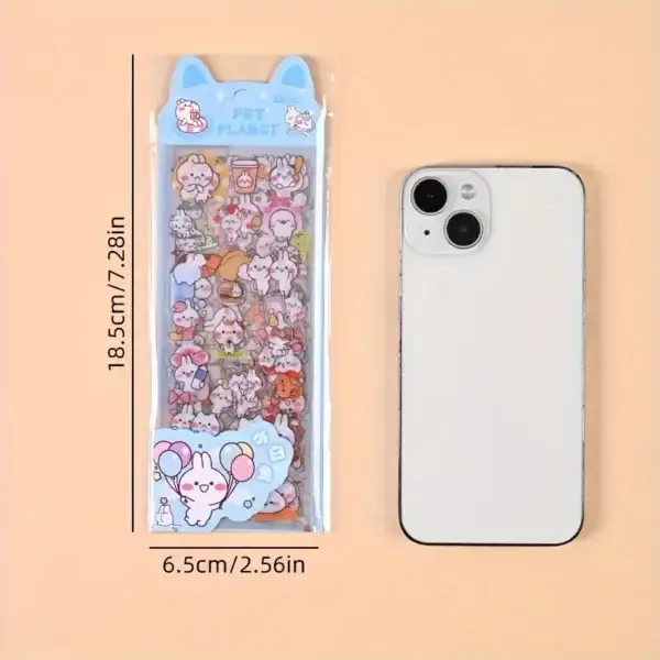 10 Sheets (Single Pack) Cartoon Little White Rabbit