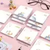 1pc, 50pages Sticky Notes, Cute Cartoon Note Pad