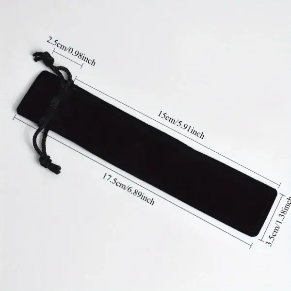 50 Pack Double-Sided Velvet Pencil Cases